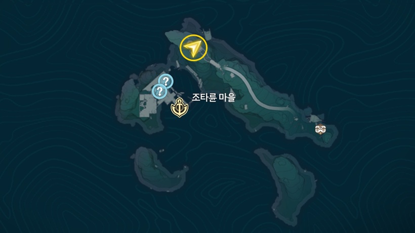 명조 업적 아합의일기조각 조타륜 마을 등대 위치